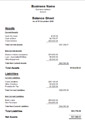 Balance Sheet