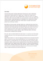 Beige Color Letterhead