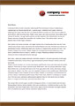 Brown Letterhead
