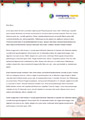Christmas Letterhead