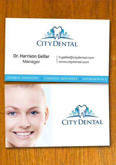 Dentist and Dental Business Card