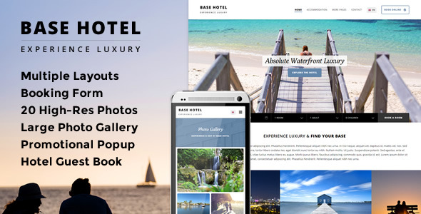 12 Hotel Booking Website Templates to Download