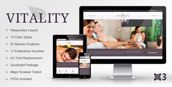 Vitality Joomla Health