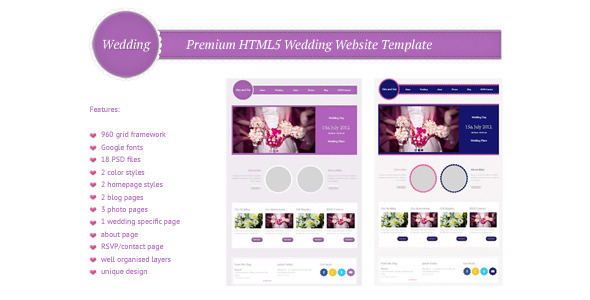 11 Wedding Website Templates to Download
