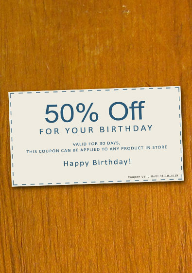 Birthday Coupon