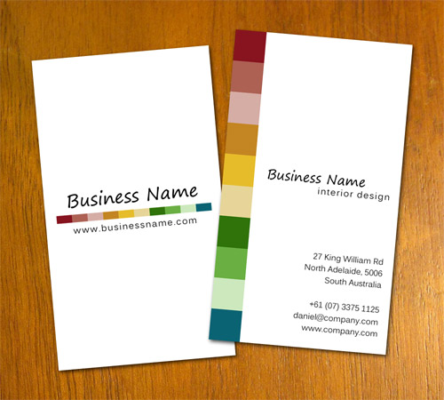 Interior Design Business Card