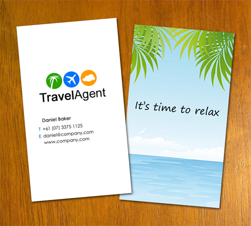 Travel Agent Business Card