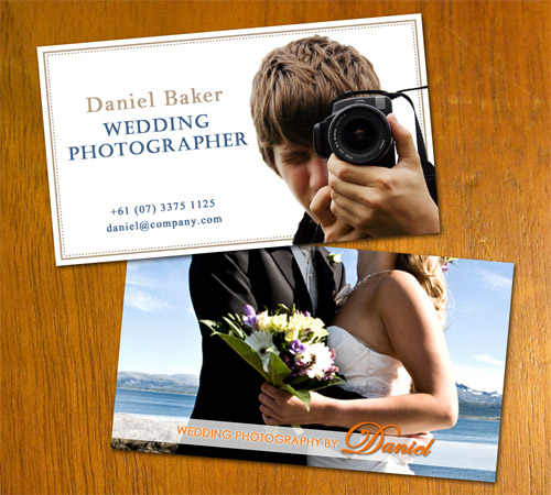 Wedding Photography Business Card